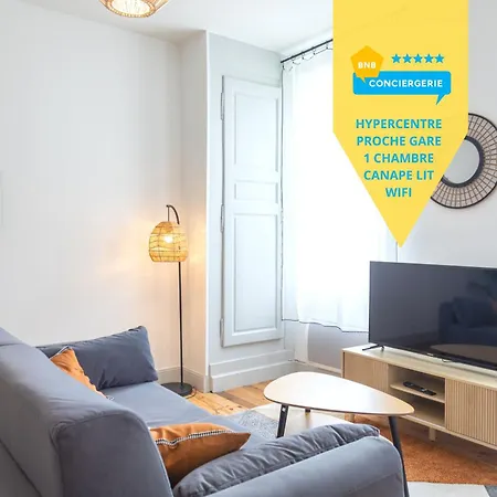 Le Cosy Magnifique T2 Neuf Centre Gare 800 M