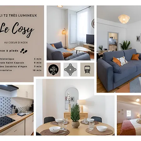 Apartment Le Cosy Magnifique T2 Neuf Centre Gare 800 M *