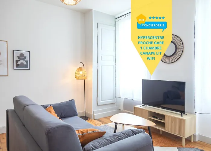 Le Cosy Magnifique T2 Neuf Centre Gare 800 M